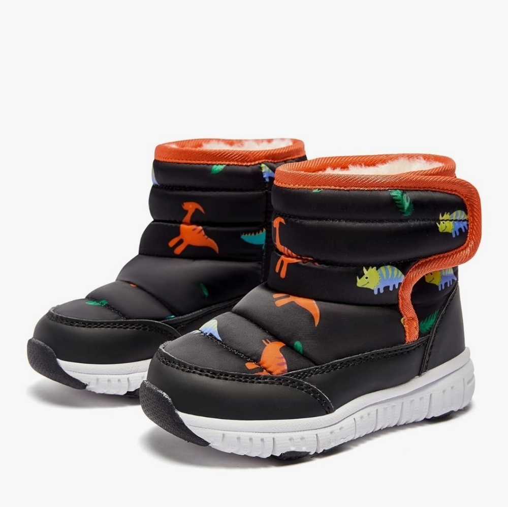 Kids' Fun Dinosaur Print Boots